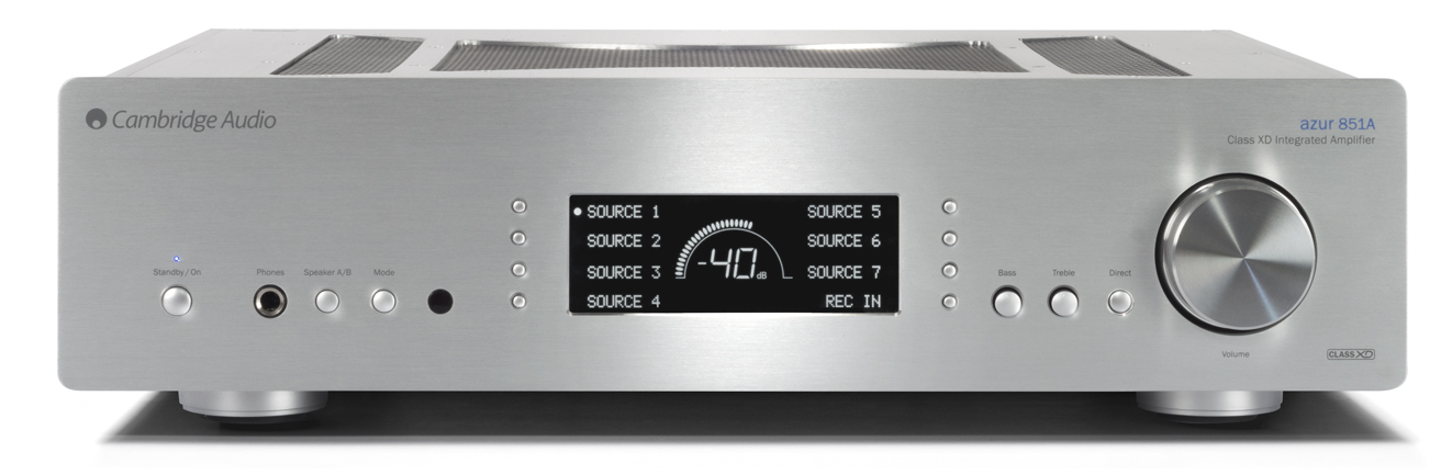 Cambridge Azur 851A Flagship Integrated Class XD Amplifier (silver)(each) - Click Image to Close